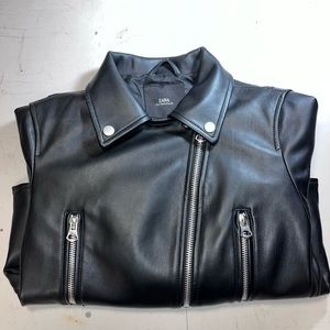 PRICE SLASH - Zara Leather Jacket (faux) - Women’s Size S (US).